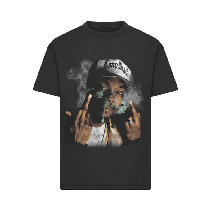 Dikke oversized T-shirt Merchcode Snoop Dogg don't blaze it up