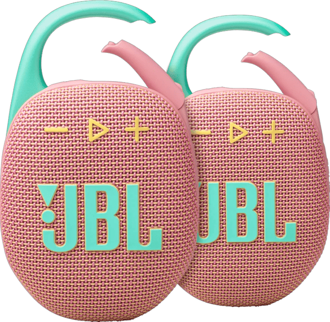 JBL Clip 5 Roze 2-pack