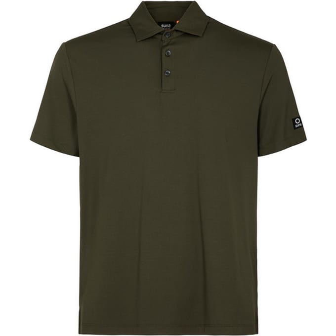 polo gedoneerd tek man groen