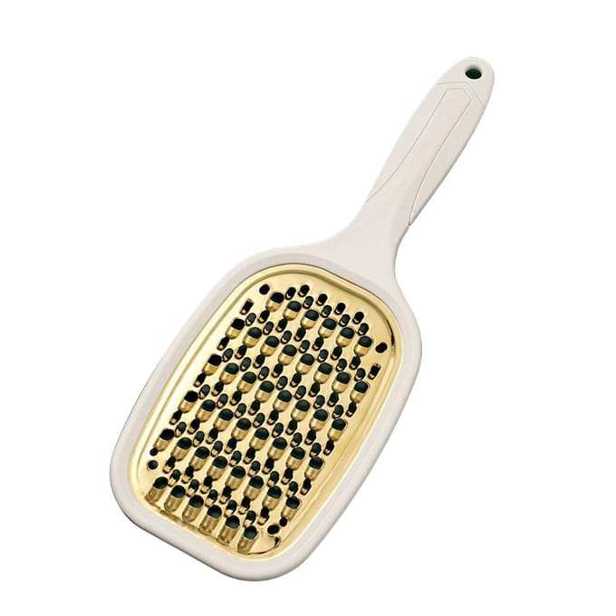 Voedselrasp Multifunctioneel Roestvrij Staal Groentesnijder voor Aardappel Wortel Thuiskeuken Wit White Handle white