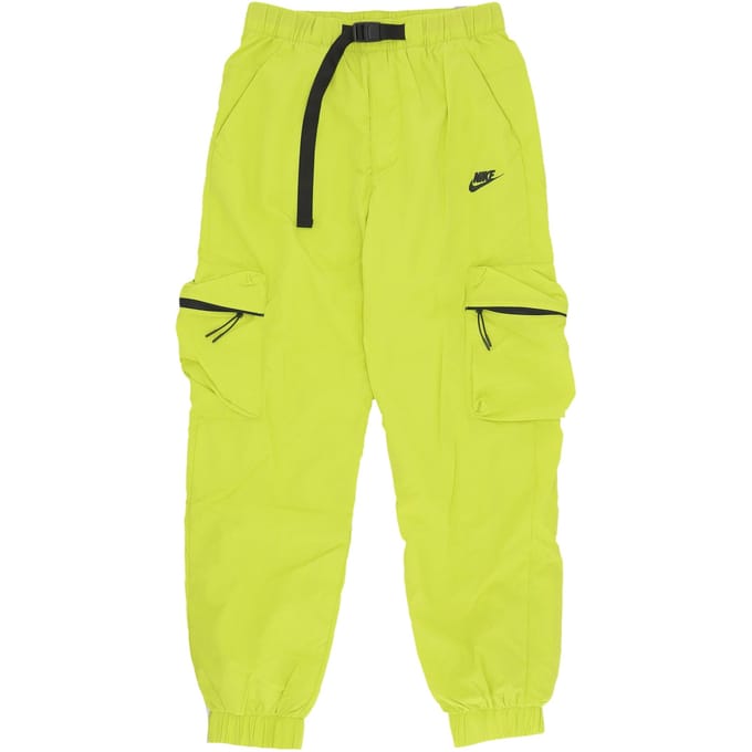 Mannenbroek Tech Woven Cargo Bright Cactus/zwart