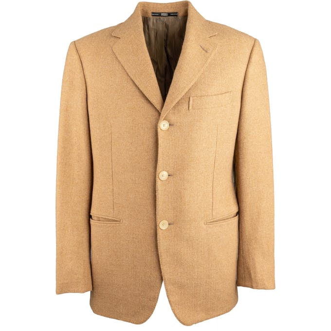 Gianfranco Ferré Camelkleurige blazer - jaren 00