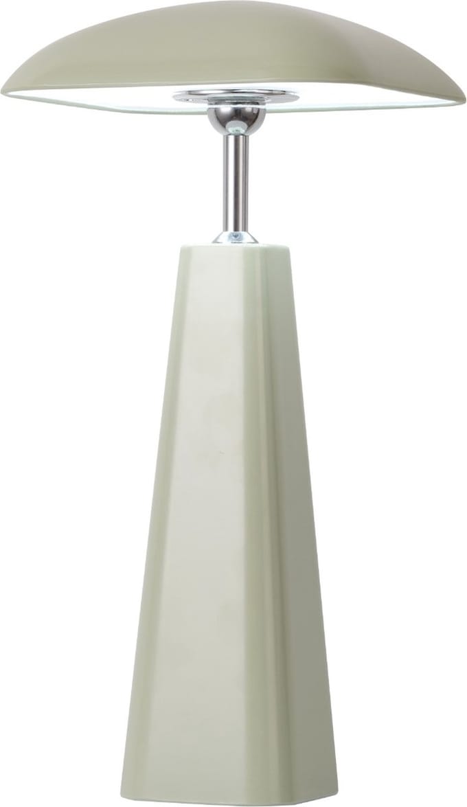 Bureaulamp Piazza LED op accu groen