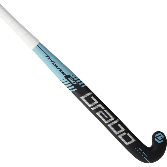 Brabo Tribute 30 LB Black/Arg. Blue Senior Hockeystick