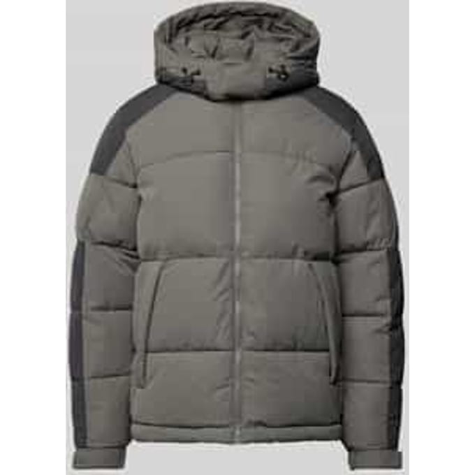 Jack & Jones Jas Jcoaero Puffer Sn 12260428 Gargoyle/asphalt Mannen Maat - L