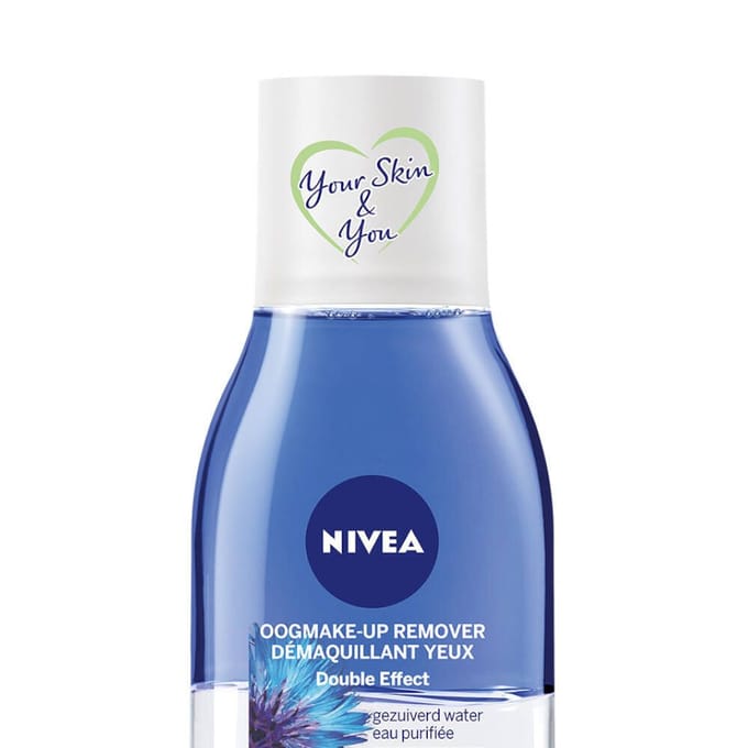 NIVEA Double Effect Waterproof Oogmake-up Remover - Waterproof Make-up Verwijderaar & Cleanser voor het Gezicht - 125 ml