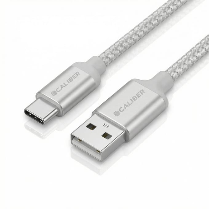 USB C Kabel - USB naar USB C - USB-C Kabels - Sterke Nylon Kabel - USB C naar USB A (CL-UC-1PACK)
