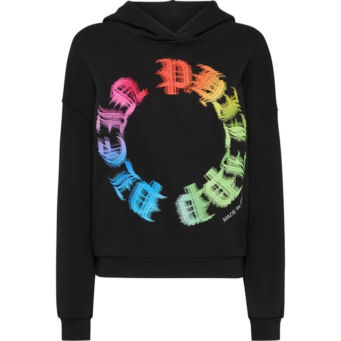 Sweatshirt Met Capuchon Gothic Plein