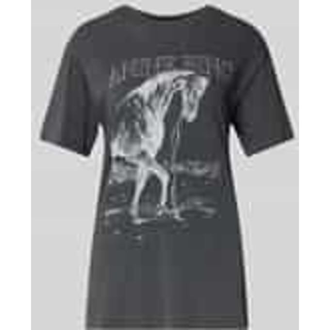 T-shirt met logoprint