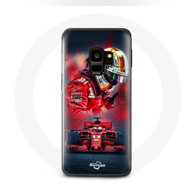 Coque - Formule 1 - Samsung Galaxy S9 - Rouge - Souple - Sportif rouge