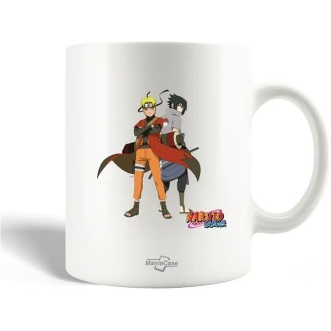 Mug en Céramique - Naruto - Ultimate Ninja - 30cl - Compatible Lave-Vaisselle - Blanc