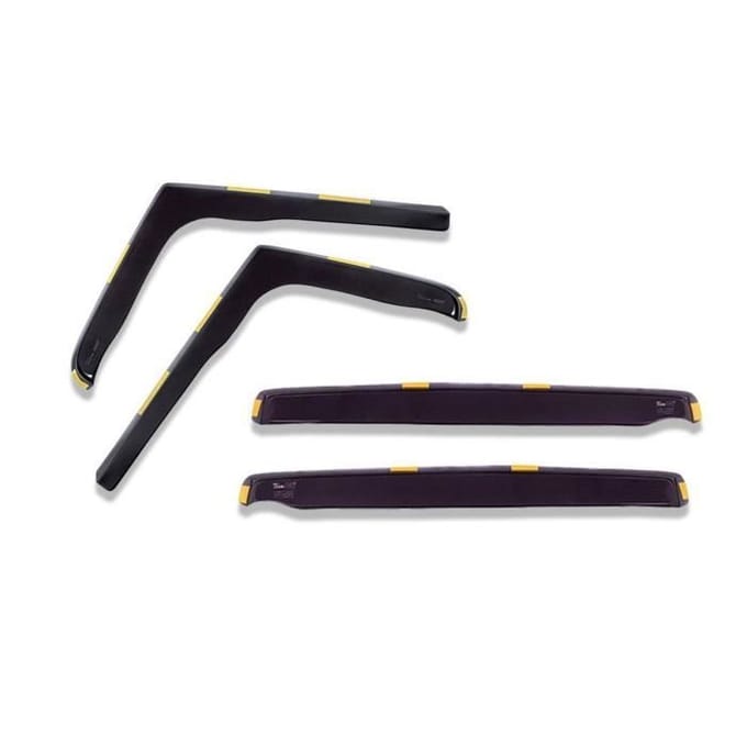 J&J AUTOMOTIVE | Heko Deflecteurs d'air Déflecteurs de Vent Pour Land Rover Discovery 2, 1999-2004