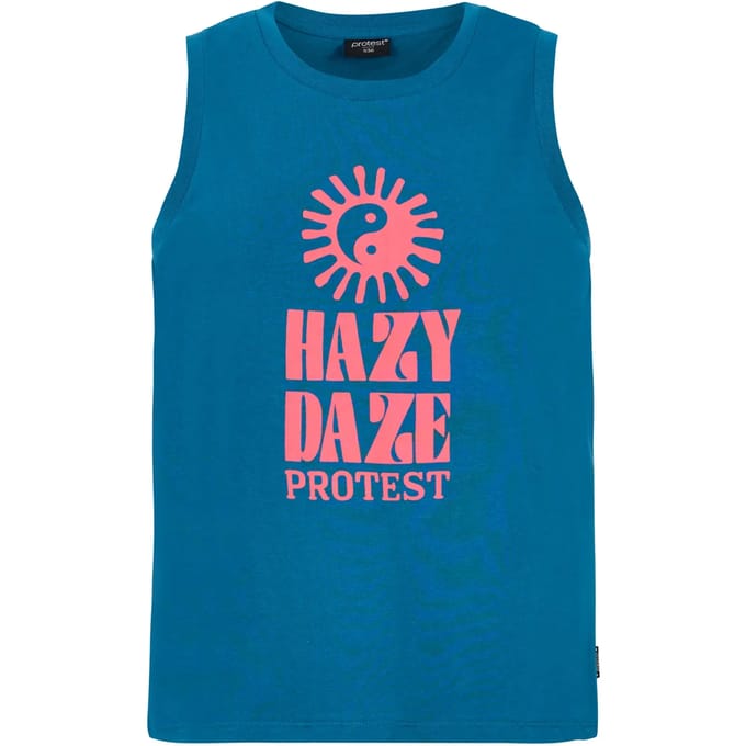 Protest Prtmalang – Top Dames – Mouwloos – Ronde hals – Surfing Blue
