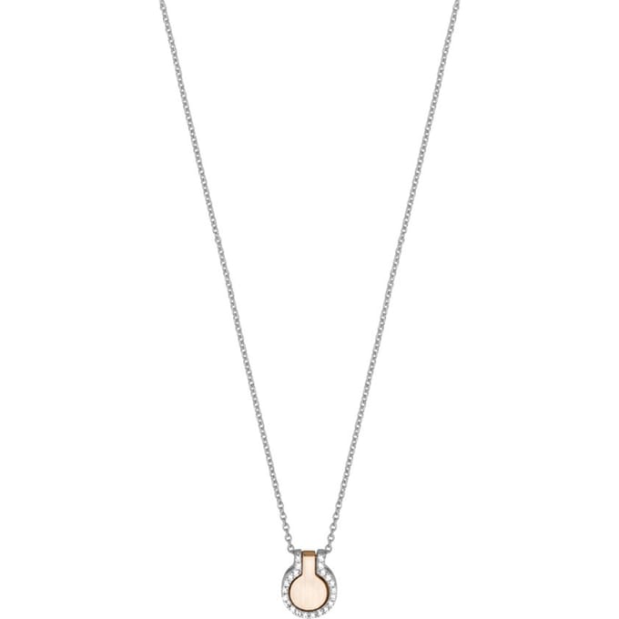 Esprit ESNL00301242 Fuse collier - Zilver roségoudverguld - Rosékleurig