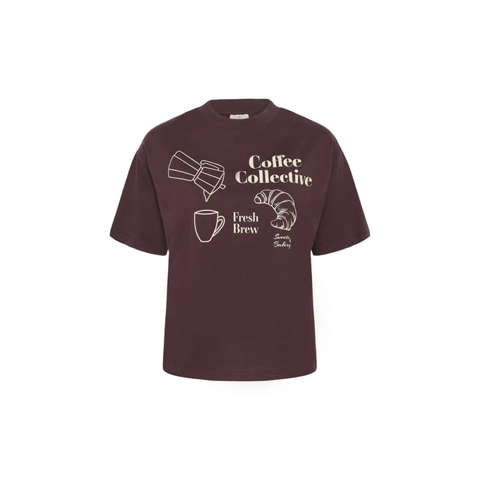 Dames-T-shirt KAFFE Ginnie