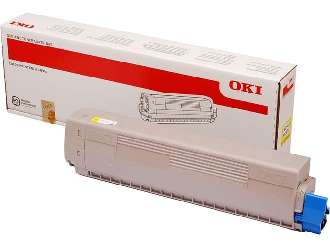 OKI 45862837 toner cartridge geel (origineel)