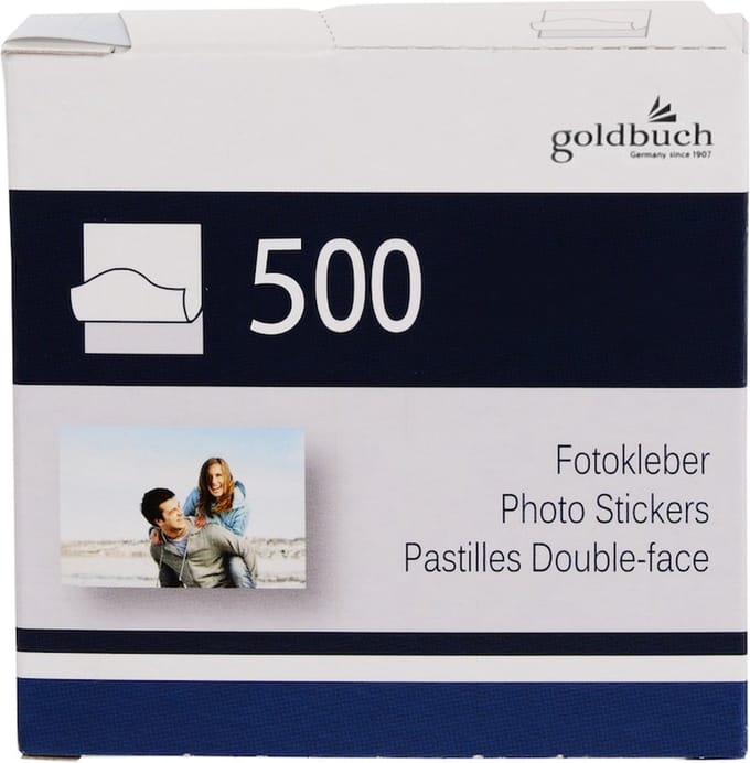 Goldbuch - Zelfklevende Fotostickers 500 stuks