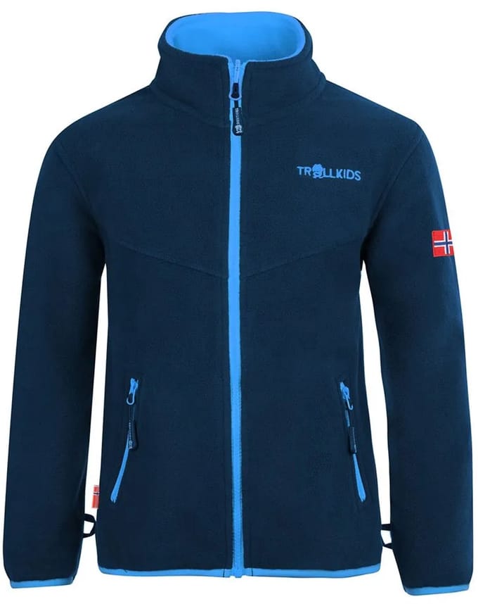 Trollkids Oppdal Xt Jas Blauw 122 cm Kinderen