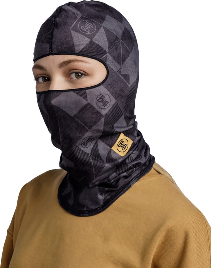 Buff EcoStretch bivakmuts, unisex zwarte pet One size zwart