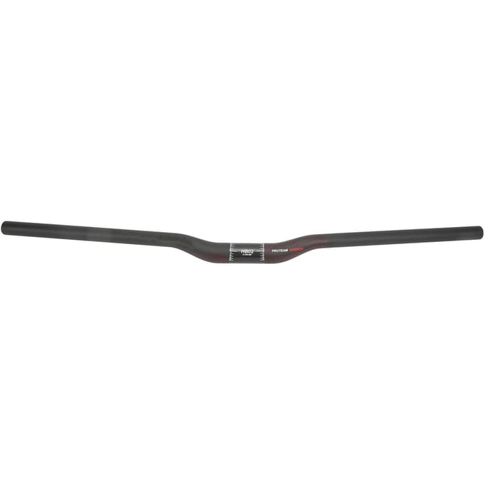 760mm Mountainbike Riser Stuur 3K Koolstofvezel Constructie Fiets Riser Stuur PartBend white