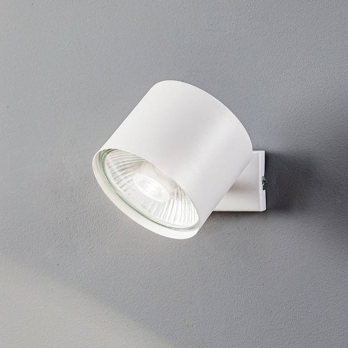 ALDEX Wandspot Bot, wit, beweegbaar