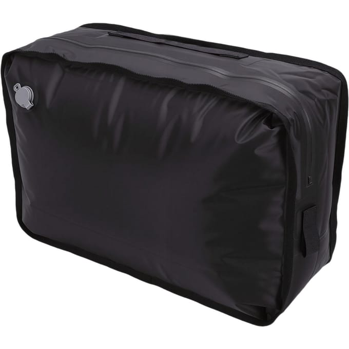 Sac de Voyage sous Vide Multifonctionnel Imperméable Scellage Cube d'Emballage à Compression par le Vide avec Pompe black