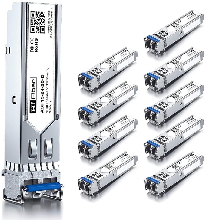 Netwerk Transceivers - SFP Modules - Glasvezel Verbinding - Single Mode LX - 20 km