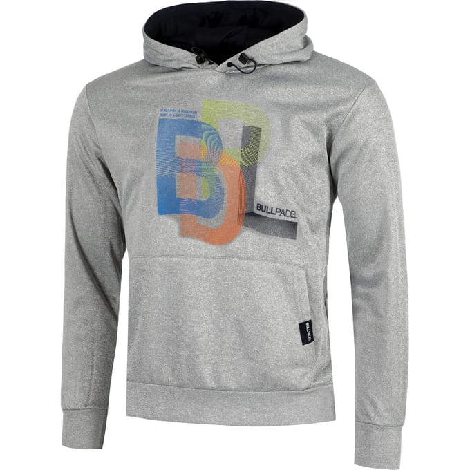 Bullpadel Gondo Sweater Met Capuchon Heren-Grijs