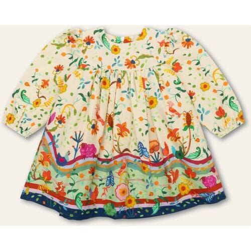 Oilily Djoyfull Jurk- maat122/7yr Wheat