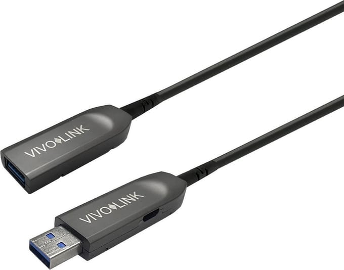 Vivolink PROUSB3AAF5 USB-kabel USB 3.2 Gen 1 (3.1 Gen 1) 5 m USB A Zwart