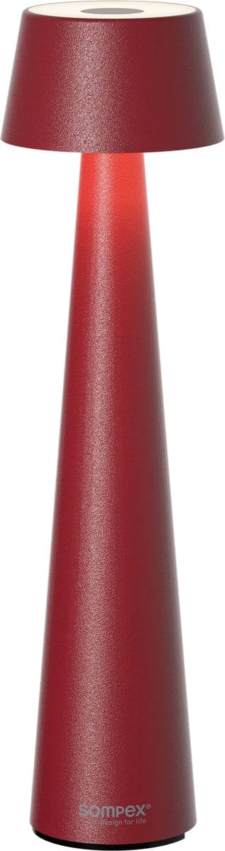 Sompex Tafellamp Mono | Buitenlamp | Rood