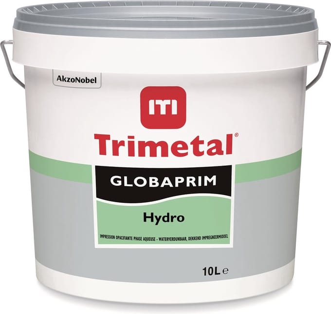 Trimetal Globaprim Hydro - 10 l - 7 m²/l - Wit