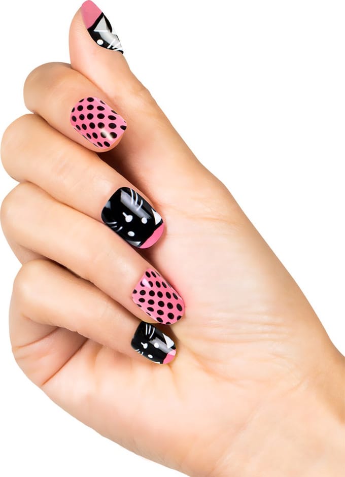 Boland - 24 Nagels Kitty - ABS - Volwassenen - Dieren