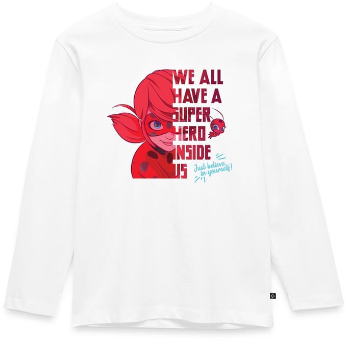 Miraculous We All Have A Superhero Inside Us Premium T-Shirt Kinderen
