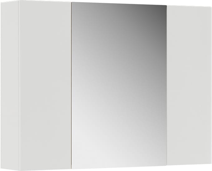 Vicco Leopold Badkamerspiegelkast – 80 x 59.2 cm met planken Wit