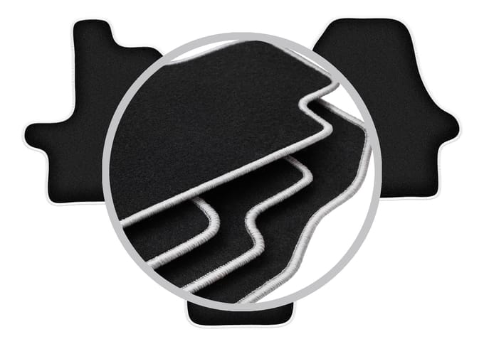 CARLUX-SILVER automatten voor: Peugeot Boxer III bestelbus (2014 - )