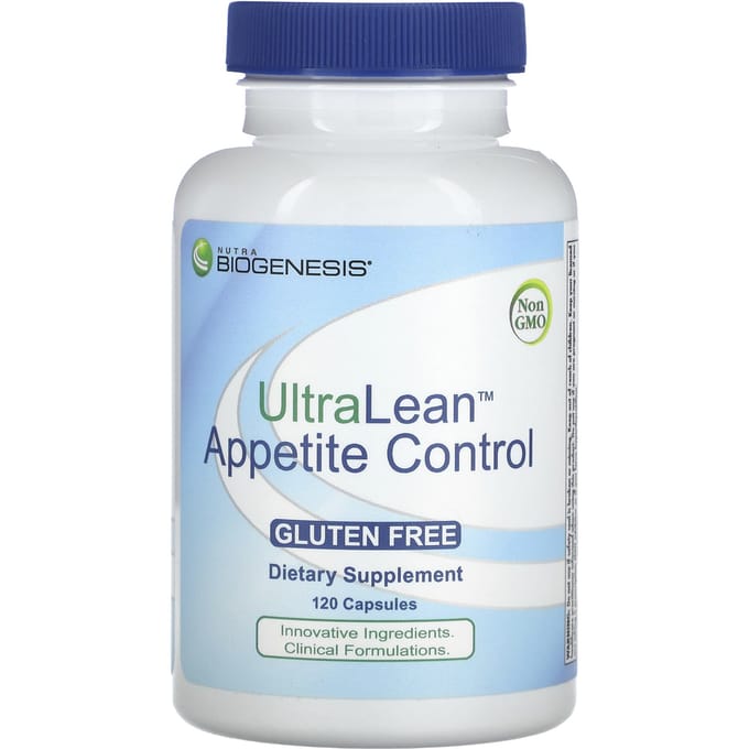 Nutra BioGenesis, Ultra Lean Contrôle de l'Appétit, 120 Capsules
