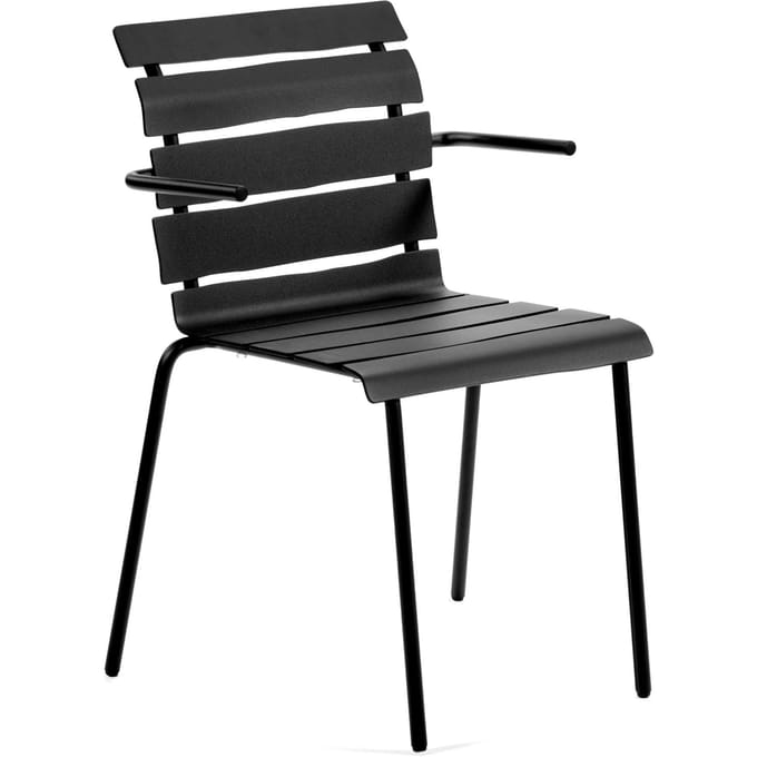 valerie_objects Aligned Armleunstoel - zwart