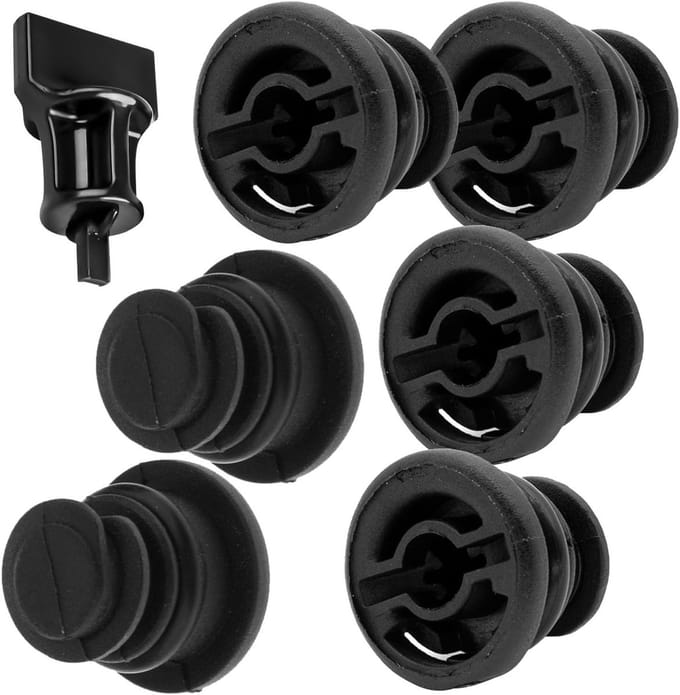 6 stuks olieaftapplug set voor Volkswagen voertuigen