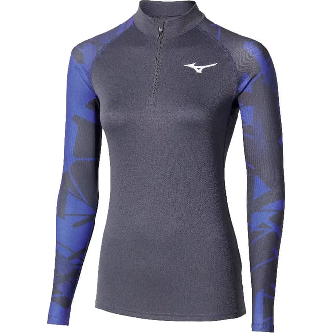 Mizuno Virtual Body G5 Lange Mouwen Basislaag Grijs XS Vrouw