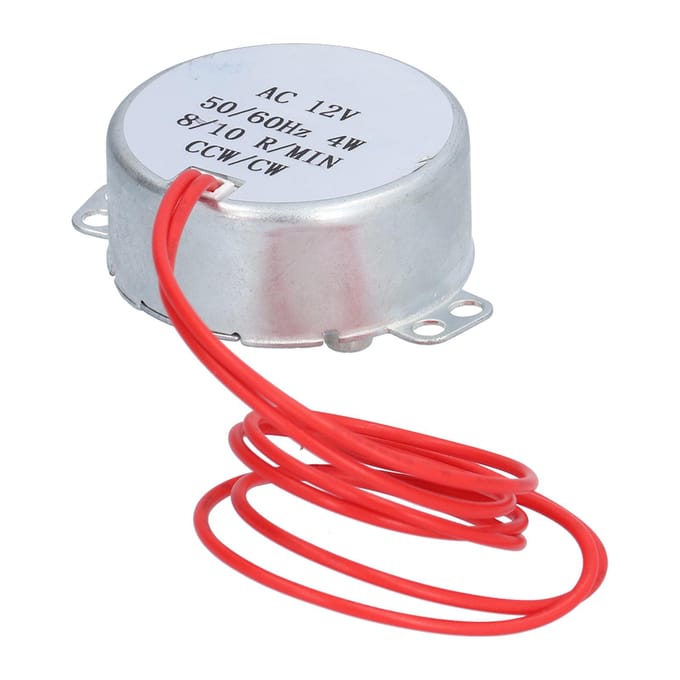 2 Stuks Micro Motor CWCCW Richting Synchrone Elektrische Transmissie Onderdelen AC12V 8?10RMIN 4W
