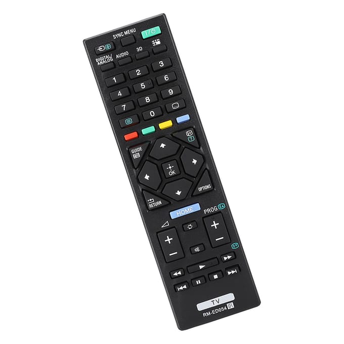 Télécommande de remplacement pour téléviseur intelligent Sony RM-ED054 black