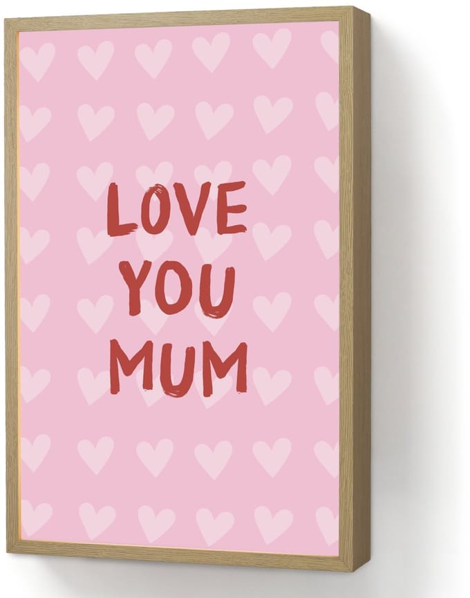 Love - Quote - Moeder - Rood