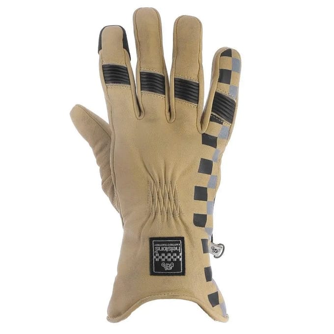 Winter leren motorhandschoenen Helstons Steve
