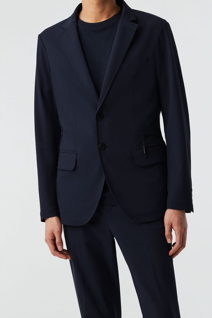 AlphaTauri Osina V1.y8.02 Jacket Dark Navy Größe: M | Blazer Outlet | Herren | Blau