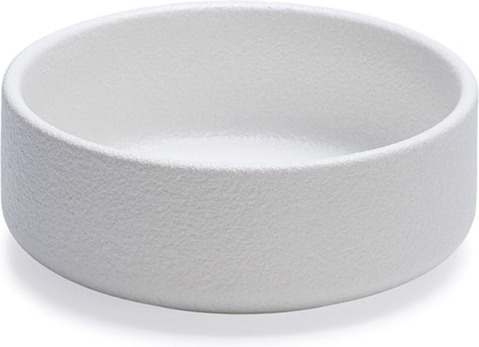 Designed by Lotte Voer- en Drinkbak Lojs Wit 16cm