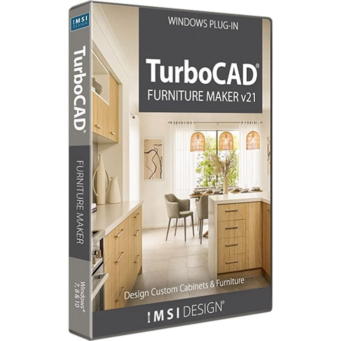 TurboCAD Furniture Maker v21, English