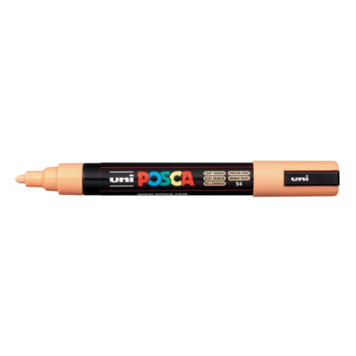 Posca marker met conische punt schrijfdikte medium zalmroze