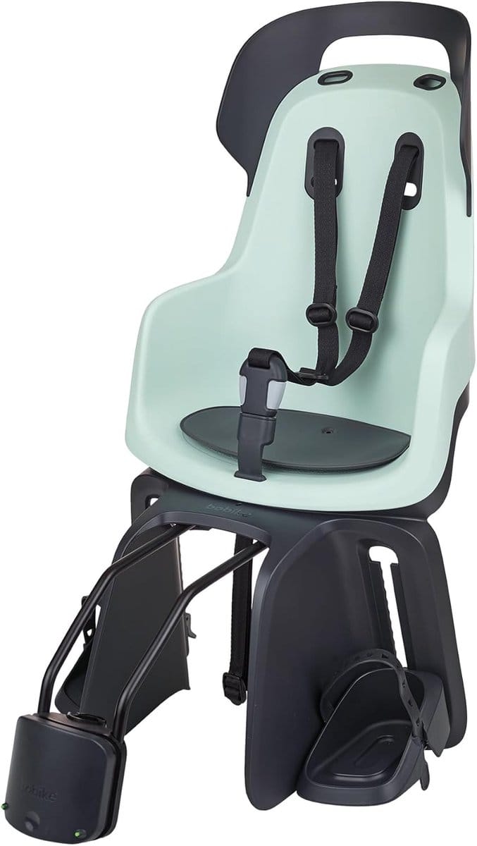 Kinderzitje Mini Exclusive achter voor fiets, Urban Black - Uniseks