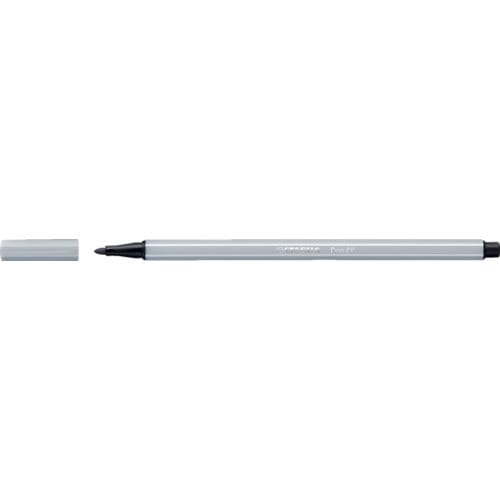 STABILO Pen 68 - Premium Viltstift - Licht Grijs - per stuk